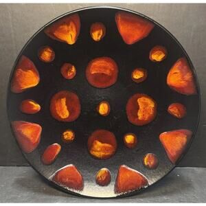 Poole Pottery LAVA Pattern Large Bowl- Dish
